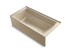 72" x 36" alcove bath, left drain