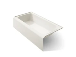 72" x 36" alcove bath, left drain