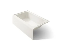 60" x 36" alcove bath, left drain