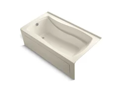 66" x 36" alcove bath, left drain