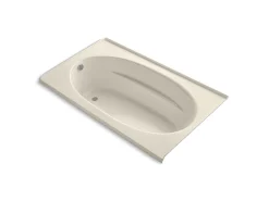 72" x 42" alcove bath, left drain