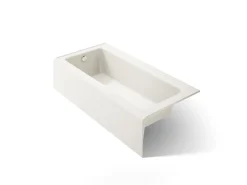 66" x 32" alcove bath, left drain
