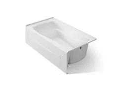 66" x 36" alcove Heated BubbleMassage™ air bath, right drain