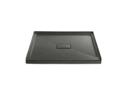 48" x 48" alcove shower base, center drain