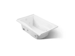 60" x 36" alcove whirlpool, left drain