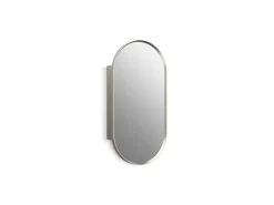 15" x 30" capsule framed medicine cabinet