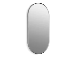 20" x 40" capsule framed mirror