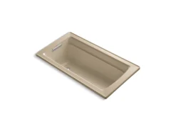 60" x 32" drop-in bath