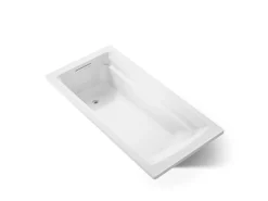 72" x 36" drop-in bath
