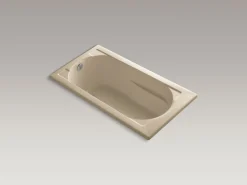 60" x 32" drop-in bath