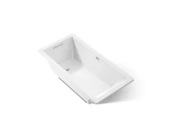 60" x 30" drop-in bath with Bask® heated surface