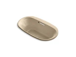 65-1/2" x 35-3/4" drop-in bath with Bask® heated surface