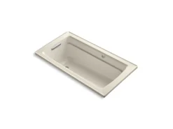 60" x 32" drop-in Heated BubbleMassage™ air bath