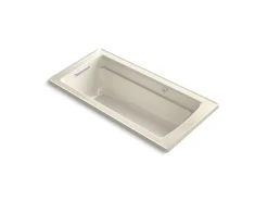 66" x 32" drop-in Heated BubbleMassage™ air bath