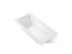 66" x 32" drop-in Heated BubbleMassage™ air bath with Bask® heated surface