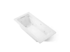 66" x 32" drop-in Heated BubbleMassage™ air bath with whirlpool