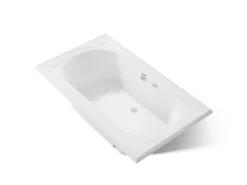72" x 42" drop-in Heated BubbleMassage™ air bath