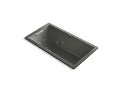 60" x 32" drop-in Heated BubbleMassage™ air bath with whirlpool
