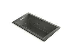 66" x 36" drop-in Heated BubbleMassage™ air bath with whirlpool