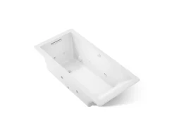 66" x 32" drop-in Heated BubbleMassage™ air bath with whirlpool