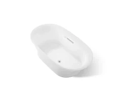 66" x 36" drop-in Heated BubbleMassage™ air bath with Bask® heated surface