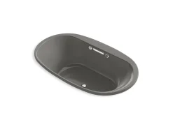 71-1/2" x 41-1/2" drop-in Heated BubbleMassage™ air bath with Bask® heated surface