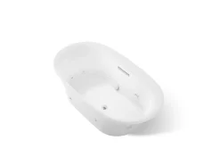 66" x 36" drop-in heated whirlpool bath