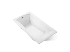 66" x 36" drop-in whirlpool bath