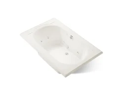 66" x 42" drop-in whirlpool bath