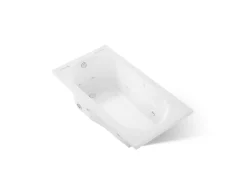 60" x 32" drop-in whirlpool bath