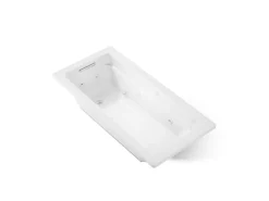 66" x 32" drop-in whirlpool bath with Bask® heated surface