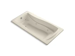 72" x 36" drop-in whirlpool bath with Bask® heated surface