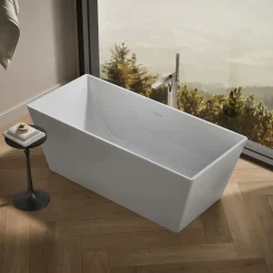 66" x 30" freestanding bath