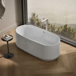 60" x 29" freestanding bath