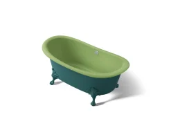 66-1/8" x 32-1/2" freestanding bath