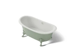 66-1/8" x 32-1/2" freestanding bath