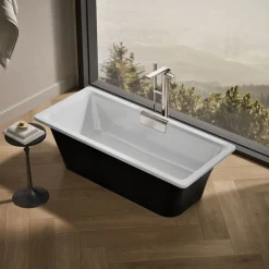 63" x 28-3/8" freestanding bath with base