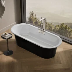 70-7/8" x 30-3/8" freestanding bath with base