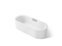 70-7/8" x 30-3/8" freestanding bath with shroud