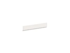 4" x 24" quartz backsplash