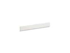 4" x 30" quartz backsplash