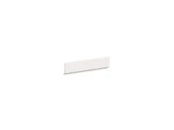 4" x 17-1/4" quartz side splash
