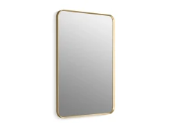 24" x 36" rectangular framed mirror