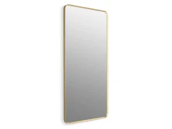 28" x 60" rectangular framed mirror